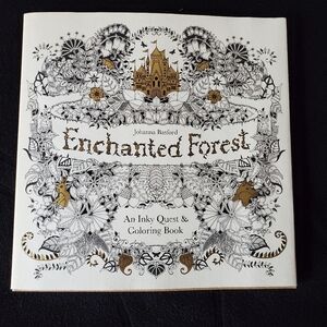 Enchanted Forest Adult Coloring Book By Johanna Basford New